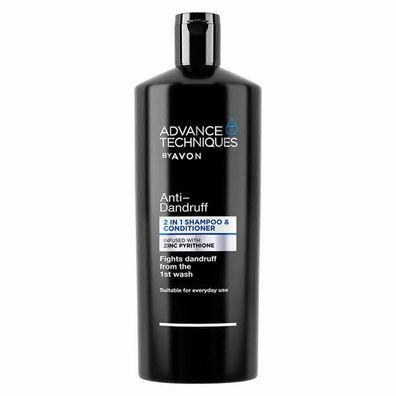 AVON Advance Techniques Anti-Schuppen 2-in-1 Shampoo & Spülung 700 ml