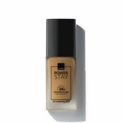 AVON Power Stay Langanhaltende flüssige Foundation Light Caramel 335G