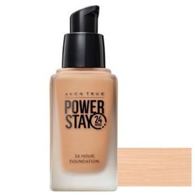 AVON Power Stay Langanhaltende flüssige Foundation Ivory 215P