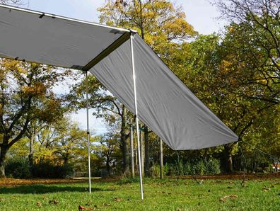 Prime Tech Tarp - Erweiterung zur Fahrzeug-Markise 200 cm, grau