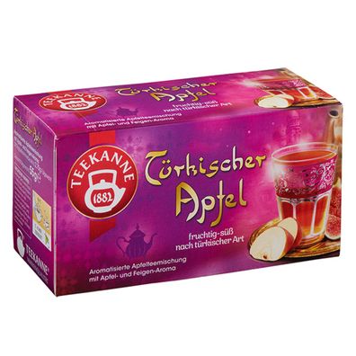 Teekanne Türkischer Apfel aromatisierender Apfel Feigengeschmack 55g