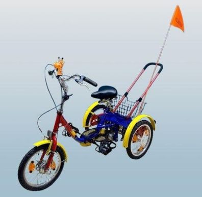 Draisin Cathrin 16" Therapiedreirad • Therapeutisches Kinder Fahrrad