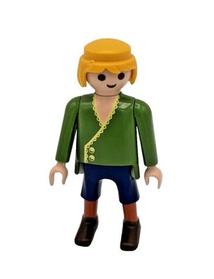 Playmobil Knecht Figur Mittelalter Ritterburg Burg Bedienster Mann Wald Bauer