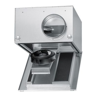 Helios SB 250 E Silentbox Rohrventilator, 1 PH schallgedämpft 09565