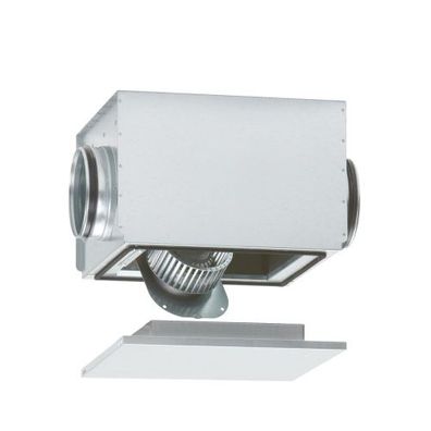 Helios SB 125 A Silentbox Rohrventilator, 1 PH schallgedämpft 09506