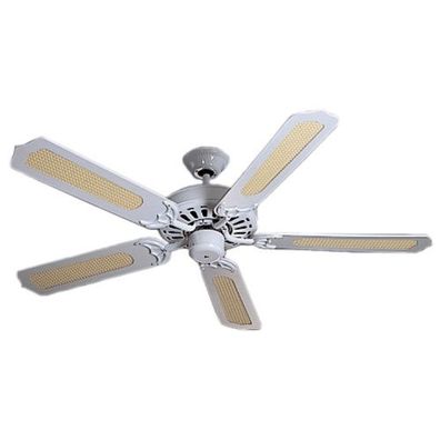 Helios DVAW 130 Deckenventilator antik, weiß 5-Batt-Laufrad, 1300 mm 08650