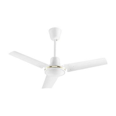 Helios DVW 90 Deckenventilator Metall, weiß 3-Batt-Laufrad, 900 mm 08648