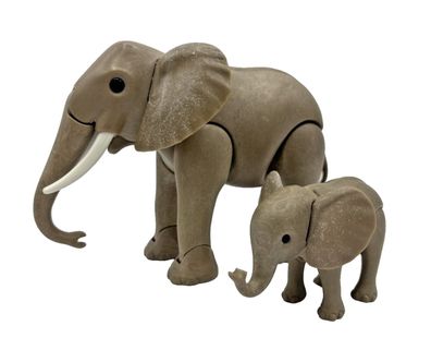 Playmobil großer Elefant Jungtier für Zoo Safari Wildpark Afrika Zirkus Tier