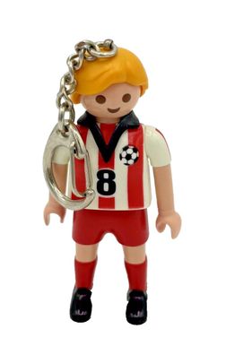 Playmobil Fußballspielerin Schlüsselanhänger Sport Fußball Sportlerin Anhänger