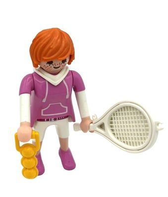 Playmobil Tennisspielerin Figur Tennis Sports & Action Sportlerin City Life Ball