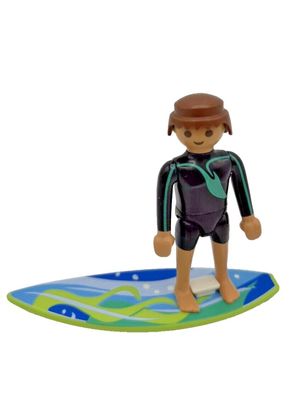 Playmobil Surfer Mann Figur Surfbrett für Urlaub Strand Surfer Freizeit Sport