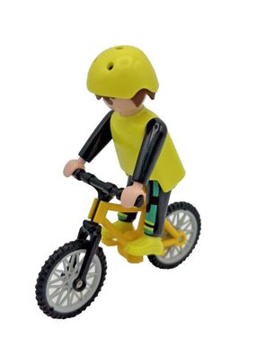 Playmobil Mountainbiker Radfahrer Figur Fahrrad Fahrradfahrer Sport Freizeit