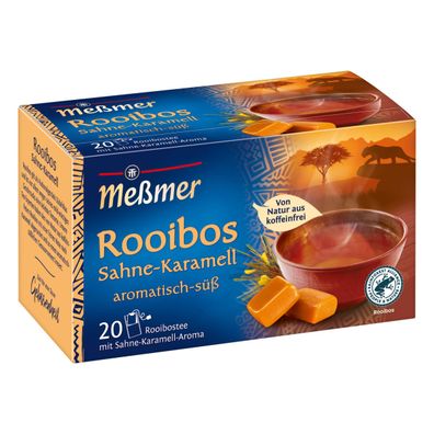 Meßmer Rooibos Karamell Tee aromatisch und süßlicher Genuss 40g