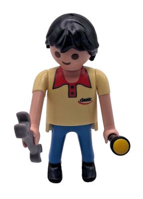 Playmobil Figur Werbemodell Classic-Tankstellen Service-Mitarbeiter Sammlerfigur