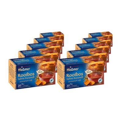 Meßmer Rooibos Karamell aromatisch süßlicher Genuss 10er Pack
