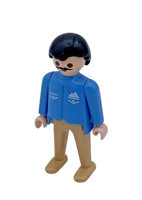 Playmobil Figur aus 3758 Chauffeur vom Cabrio Klicky Sammlerfigur City-Life rar