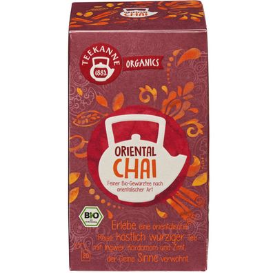 Teekanne Organics Oriental Chai Bio Gewürztee orientalische Art 36g