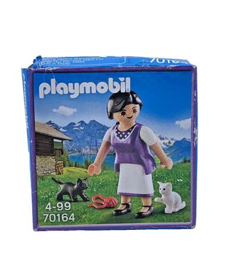 Playmobil 70164 Bäuerin Frau mit Kätzchen Special Milka Edition Sammlerfigur