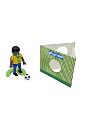 Playmobil Figur 4799 Fußballstar Ball Torwand Fußballspieler Ergänzung zu 4700