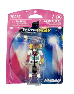 Playmobil 70237 Playmo-Friends Rapperin Figur mit Mikro und MP3-Player Musikerin