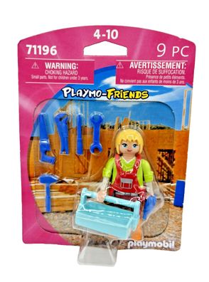 Playmobil 71196 Handwerkerin Figur Frau Werkzeug Playmo-Friends Sonderfigur