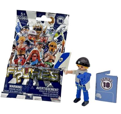 Playmobil Fußball-Fan Fußball Sport Fahne Figures Series 18 Boys 70369 Figur