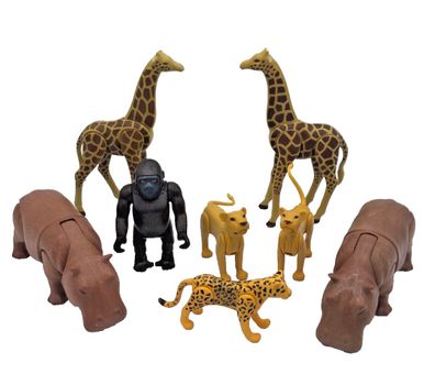 Playmobil Konvolut Tiere Afrika mit Schäden oder nicht mehr ganz stabilen Beinen