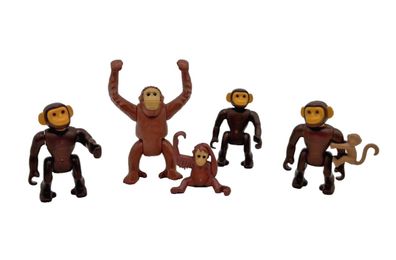 Playmobil Schimpanse Orang Utan Affenbaby Affen Konvolut Safari Zoo Tier Tiere