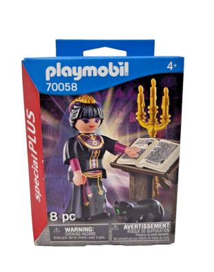 Playmobil 70058 Hexe Zauberin Magierin Magic special Plus Figur Buch Katze Kerze