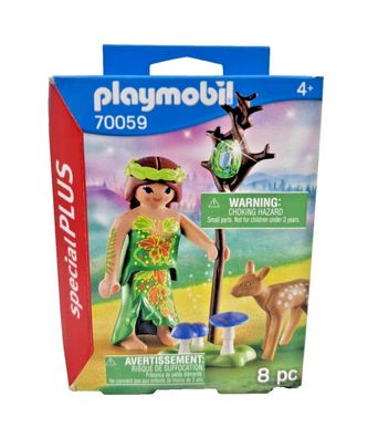 Playmobil Elfe mit Reh 70059 special Plus Figur Fee Zauberstab Pilze Magic