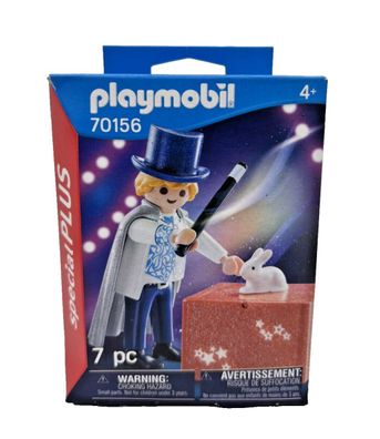 Playmobil 70156 Zauberer Magier Zauberstab Zauberkiste Hase special Plus Figur