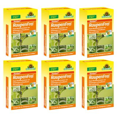 Neudorff Raupenfrei XenTari - 6x 25 g