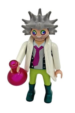 Playmobil Figur Verrückter Professor der Chemie Figures Series 4 Boys 5284