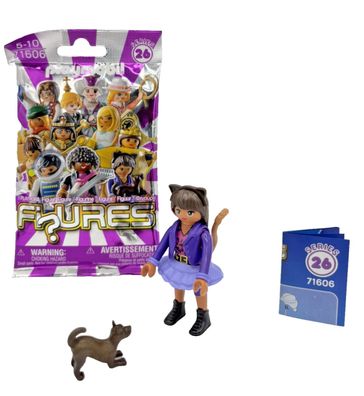 Playmobil Katzenfrau Figures Series 26 Girls 71606 Sammlerfigur Frau Katze