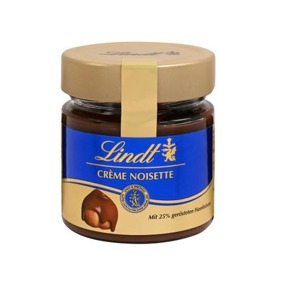 Lindt Haselnusscreme mit leckeren cremigen Haselnuss Geschmack 220g
