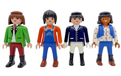 Playmobil Figuren zu Reiterhof Frau Figur für Pferde City Life Konvolut 4 Stück