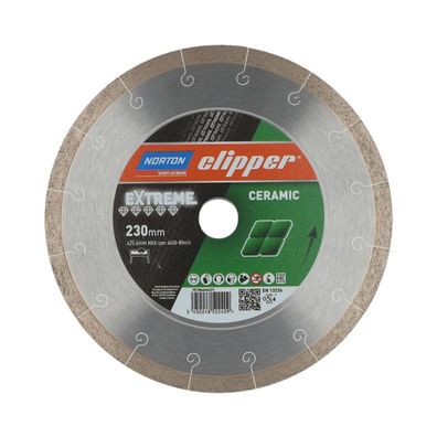 Norton Clipper Diamanttrennscheibe Extreme Ceramic 230x25,4 mm 70184644431