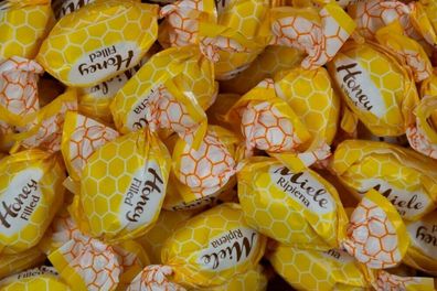 1kg woogie Honey Candies - Bonbons mit Honigfüllung Original "Made in Italy"