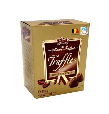 Maitre Truffout Fancy Gold Truffles Kaffee 200g Trüffel