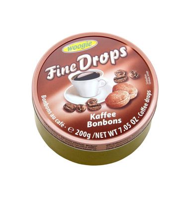 woogie Bonbons mit Kaffeegeschmack 200g in Dose