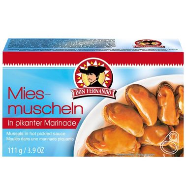 Don Fernando Miesmuscheln in pikanter Marinade 111g