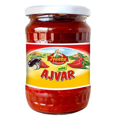 Ajvar mild Paprika-Gemüsezubereitung 540g