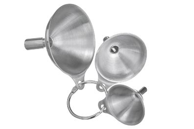 Westmark Trichter-Set Mini Edelstahl 3teilig