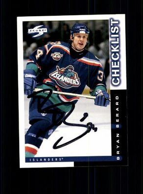 Bryan Berard Autogrammkarte NHL USA Original Signiert + A 239765