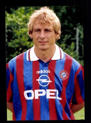 Jürgen Klinsmann Bayern München 1995-96 seltenes Foto+3