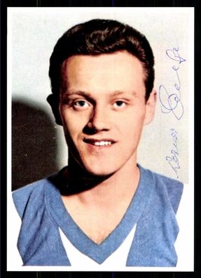 Werner Lange Autogrammkarte Hertha BSC Berlin Spieler 60er Jahre Original Sign