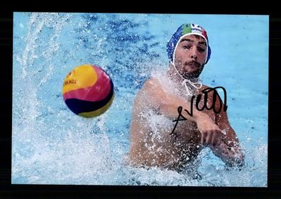 Alessandro Velotto Foto Original Signiert Wasserball + A 239465