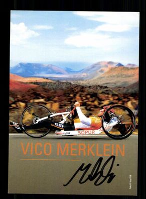 Vico Merklein Original Signiert Paralympische Spiele + A 239590