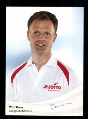 Willi Brem Original Signiert Paralympische Spiele + A 239596