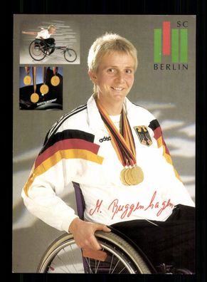 Marianne Buggenhagen Original Signiert Paralympische Spiele + A 239614